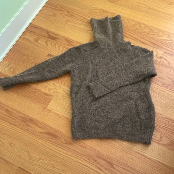 Zara WOOL AND ALPACA BLEND SWEATER - Picture 11 of 12